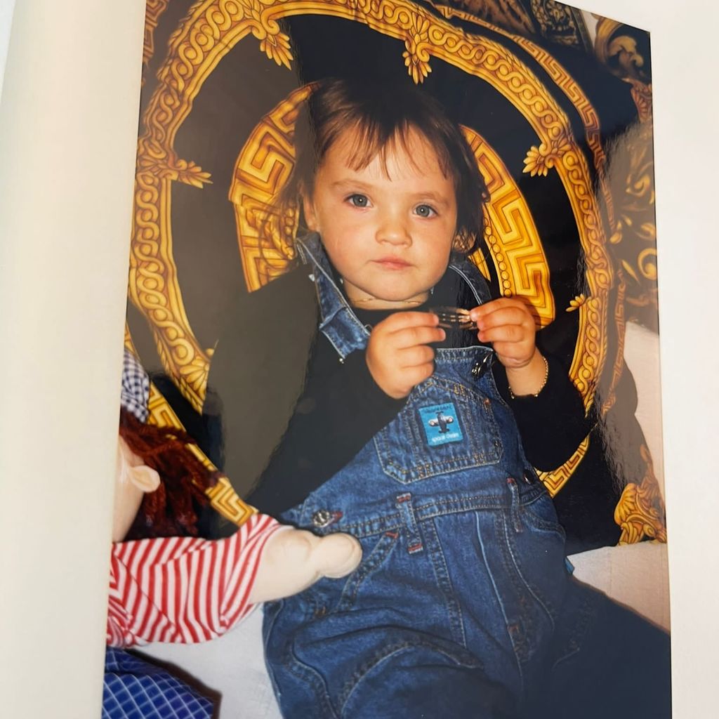 Paulina Ljubas als kleines Kind