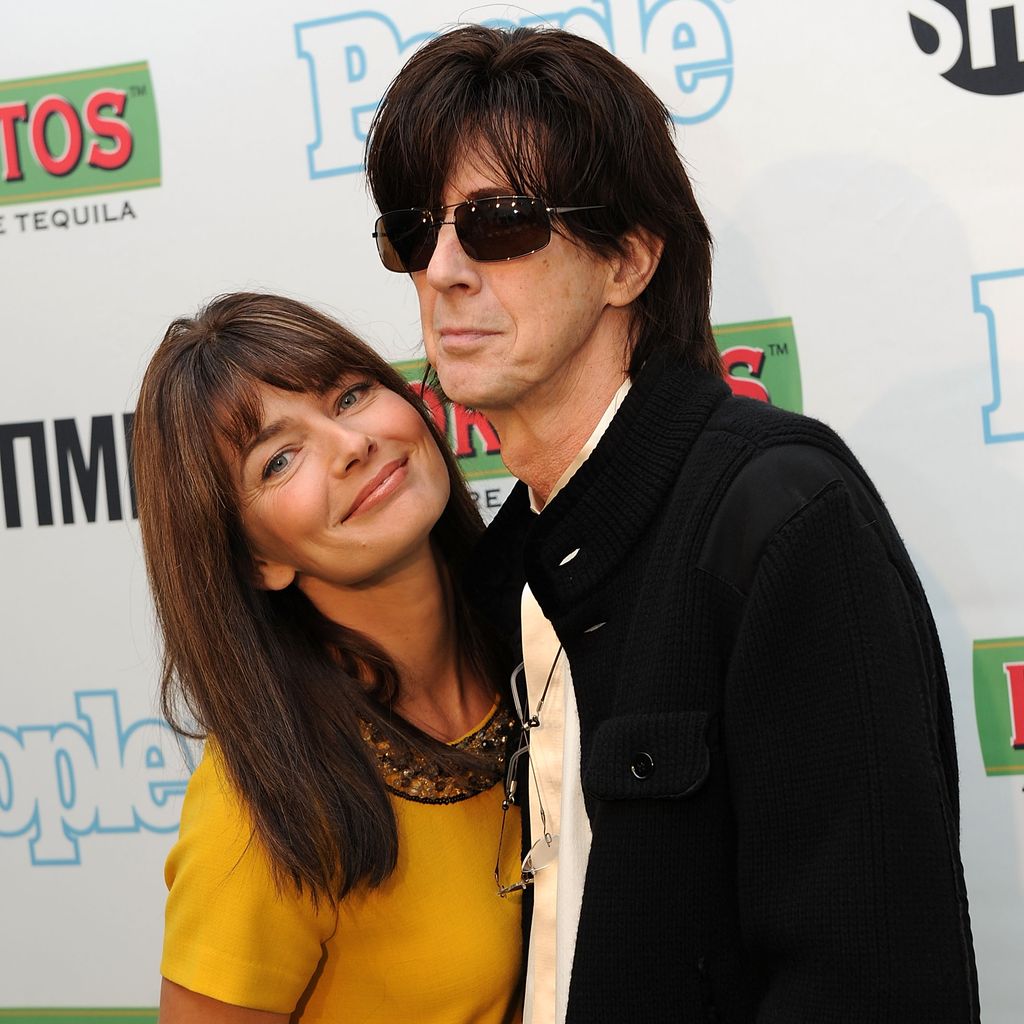 Paulina Poriskova und Ric Ocasek im Oktober 2009