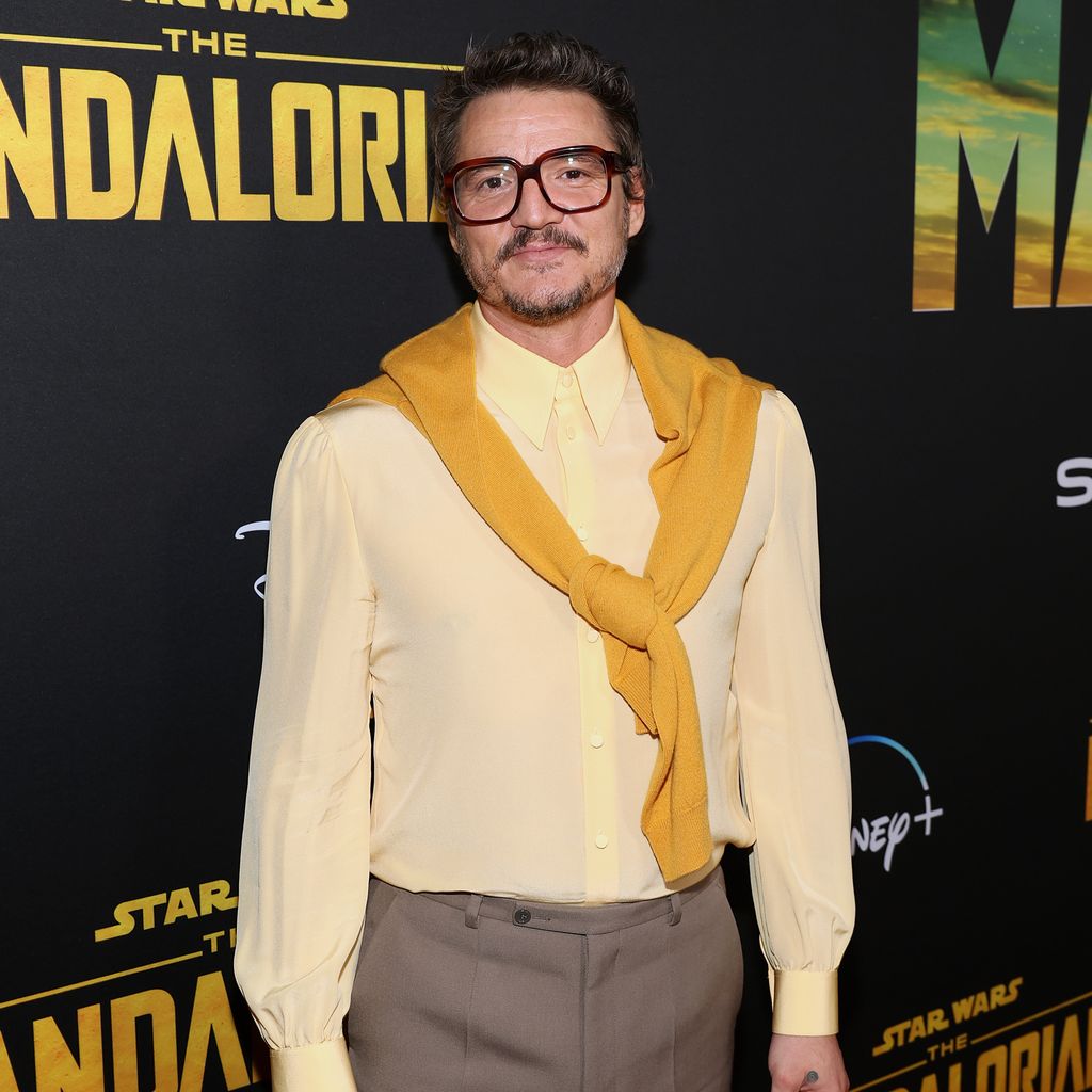 Pedro Pascal bei der Premiere der dritten Staffel von "The Mandalorian"