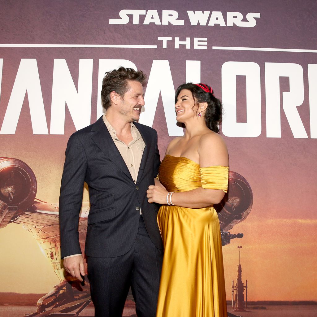 Pedro Pascal und Gina Carano bei der Premiere zu "The Mandalorian"