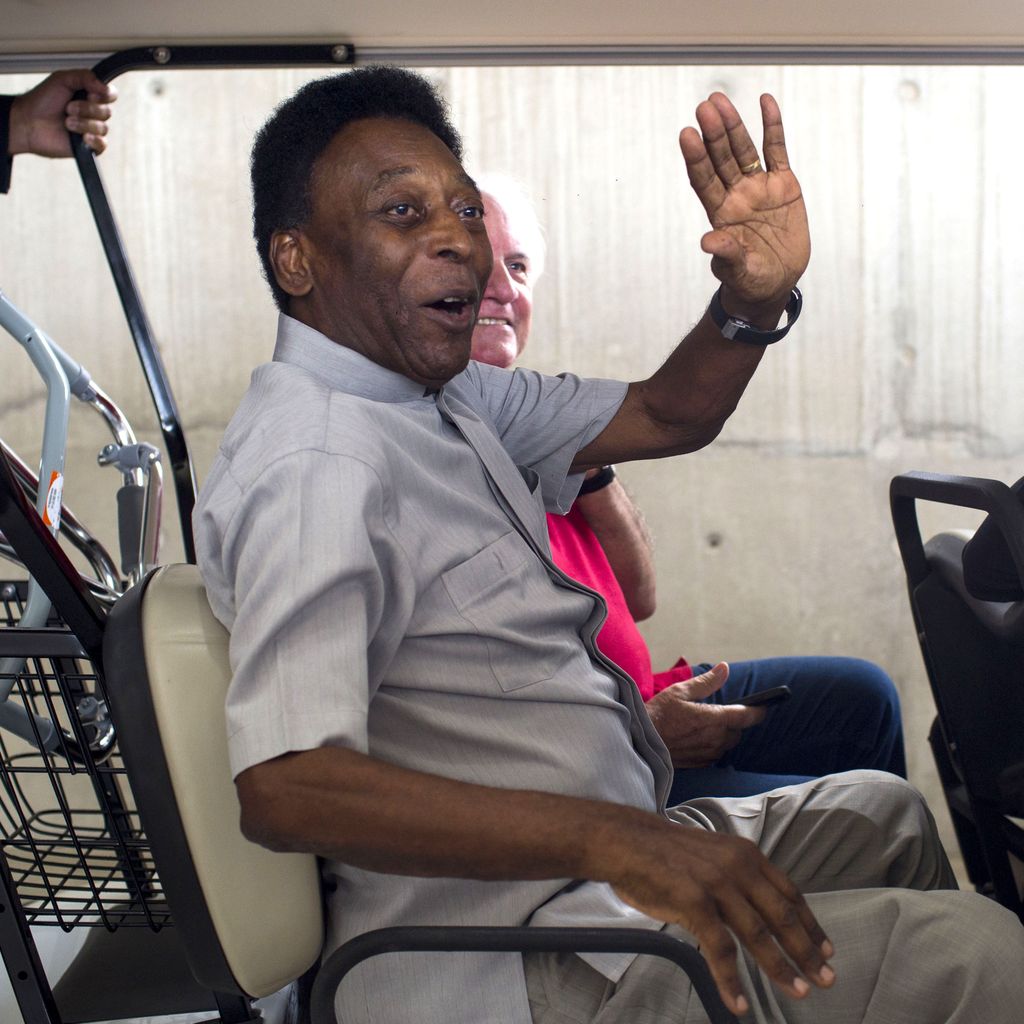 Fußballlegende Pelé im Januar 2018