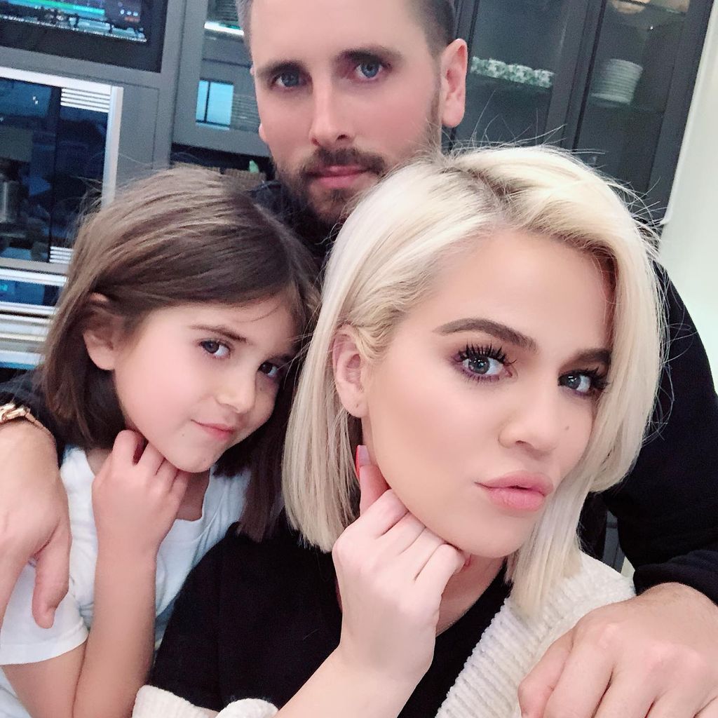 Penelope und Scott Disick mit Khloé Kardashian