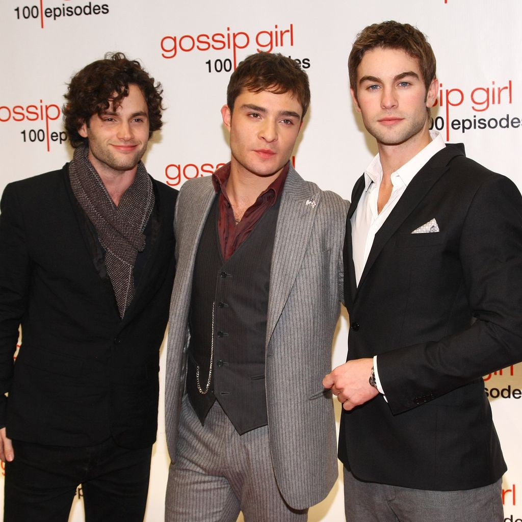 Penn Badgley, Ed Westwick und Chace Crawford
