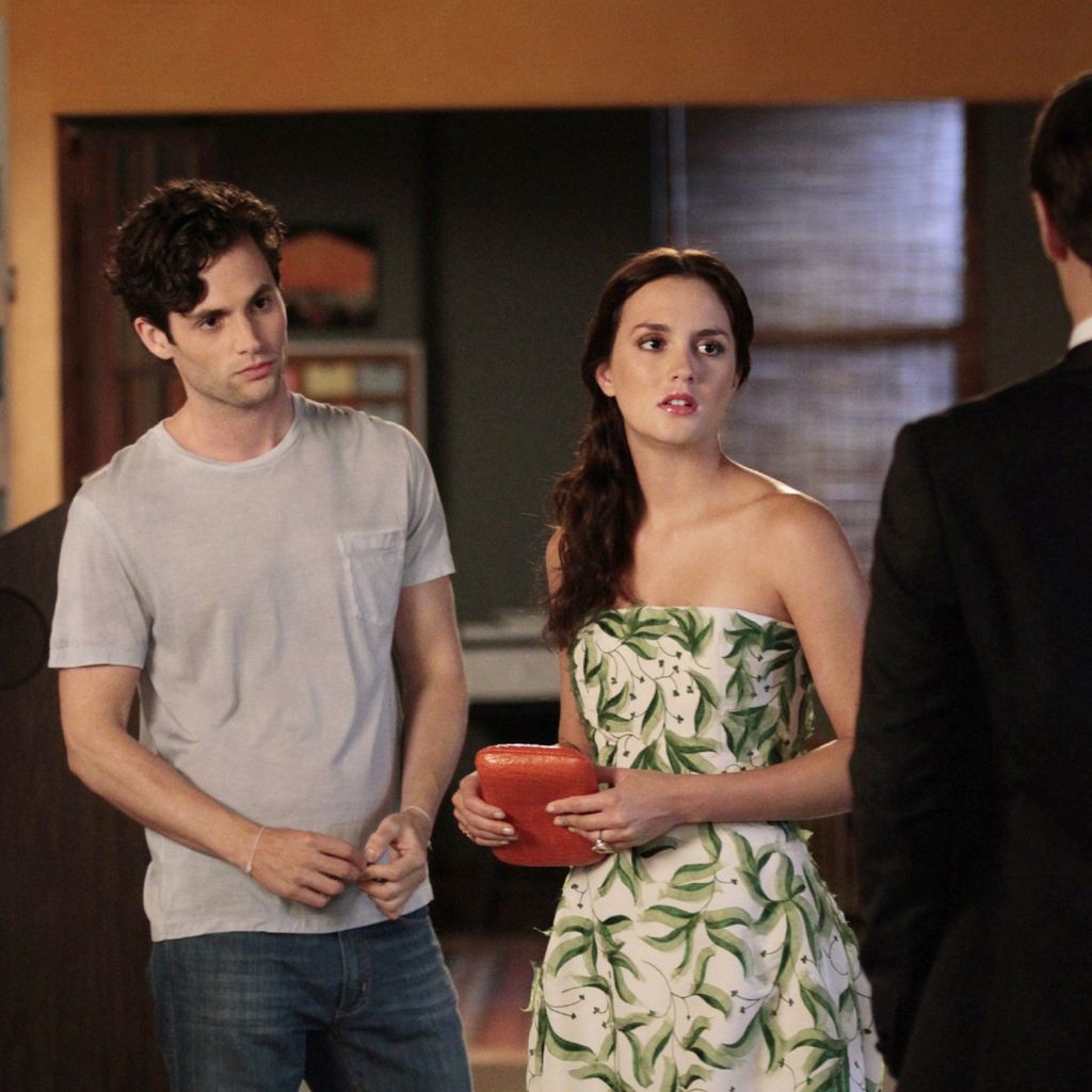 Penn Badgley und Leighton Meester in "Gossip Girl"