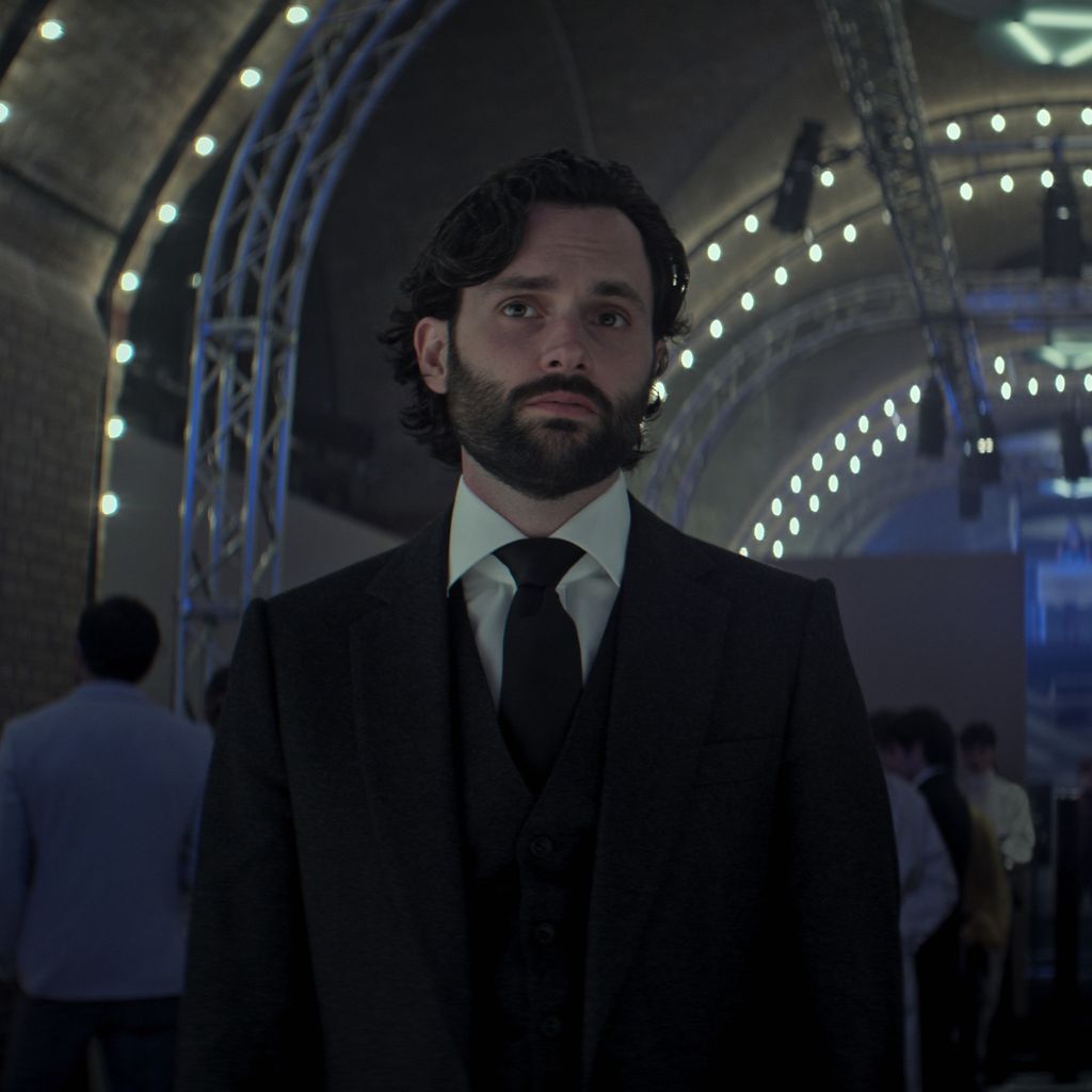 Penn Badgley und und Ed Speleers in "You"