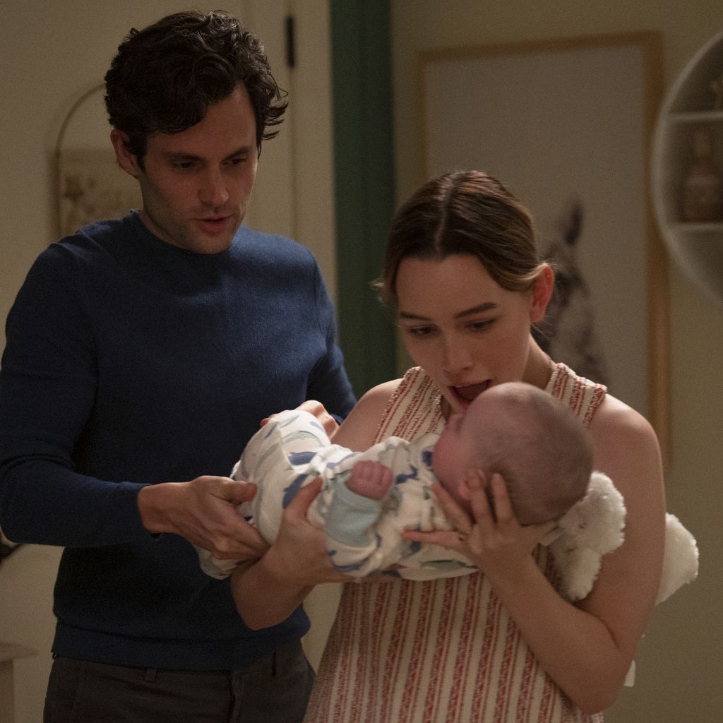 Penn Badgley und Victoria Pedretti in "You"-Staffel drei