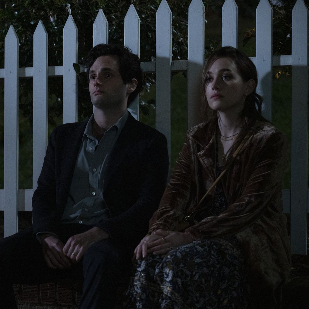 Penn Badgley und Victoria Pedretti, "You"-Darsteller