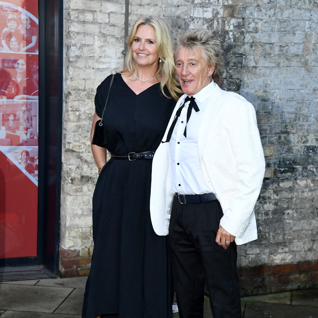 Penny Lancaster und Rod Stewart im September 2021 in London