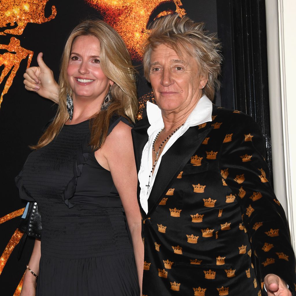 Penny Lancaster und Rod Stewart