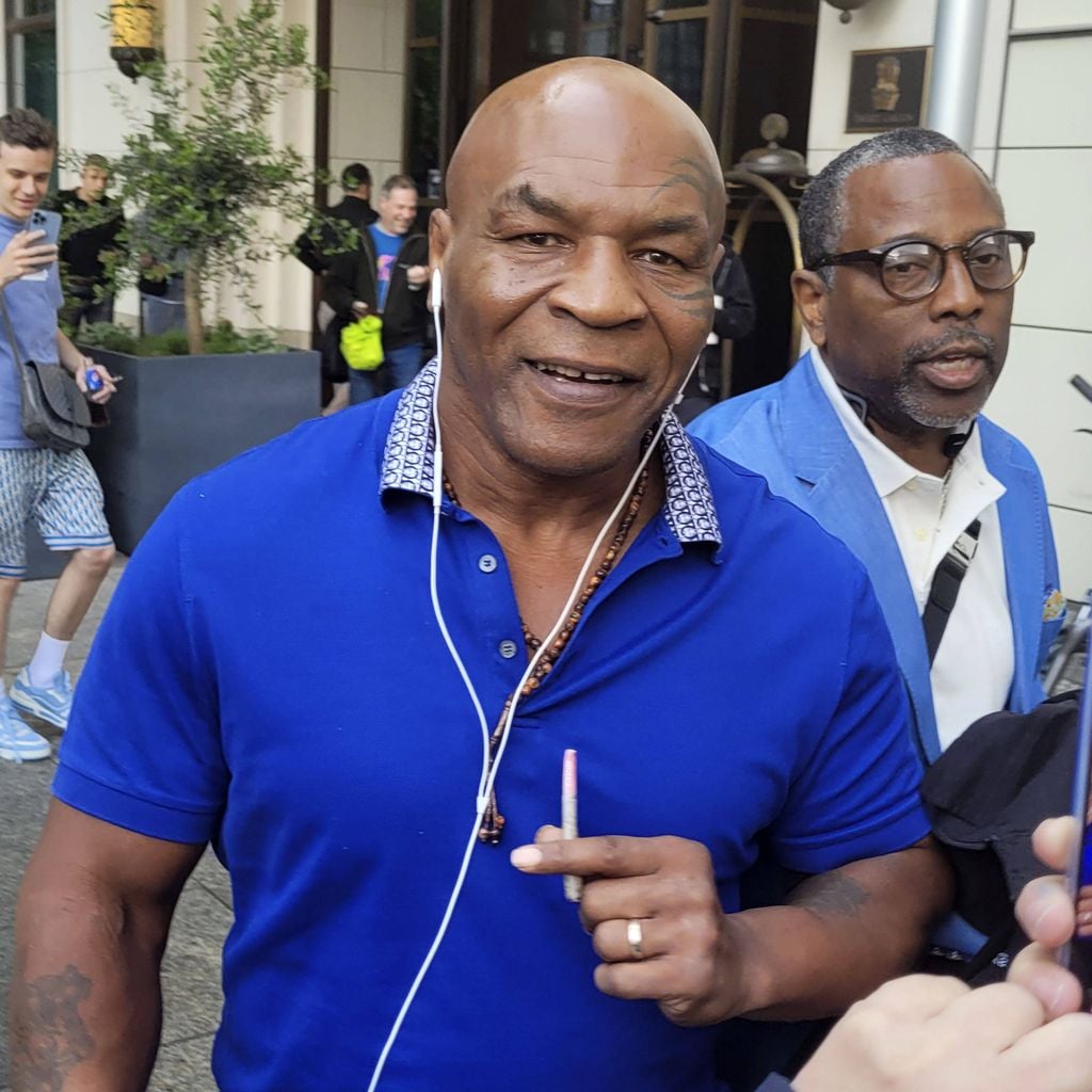 Mike Tyson bei der Cannabismesse Mary Janes 2026 am Ritz-Carlton in Berlin