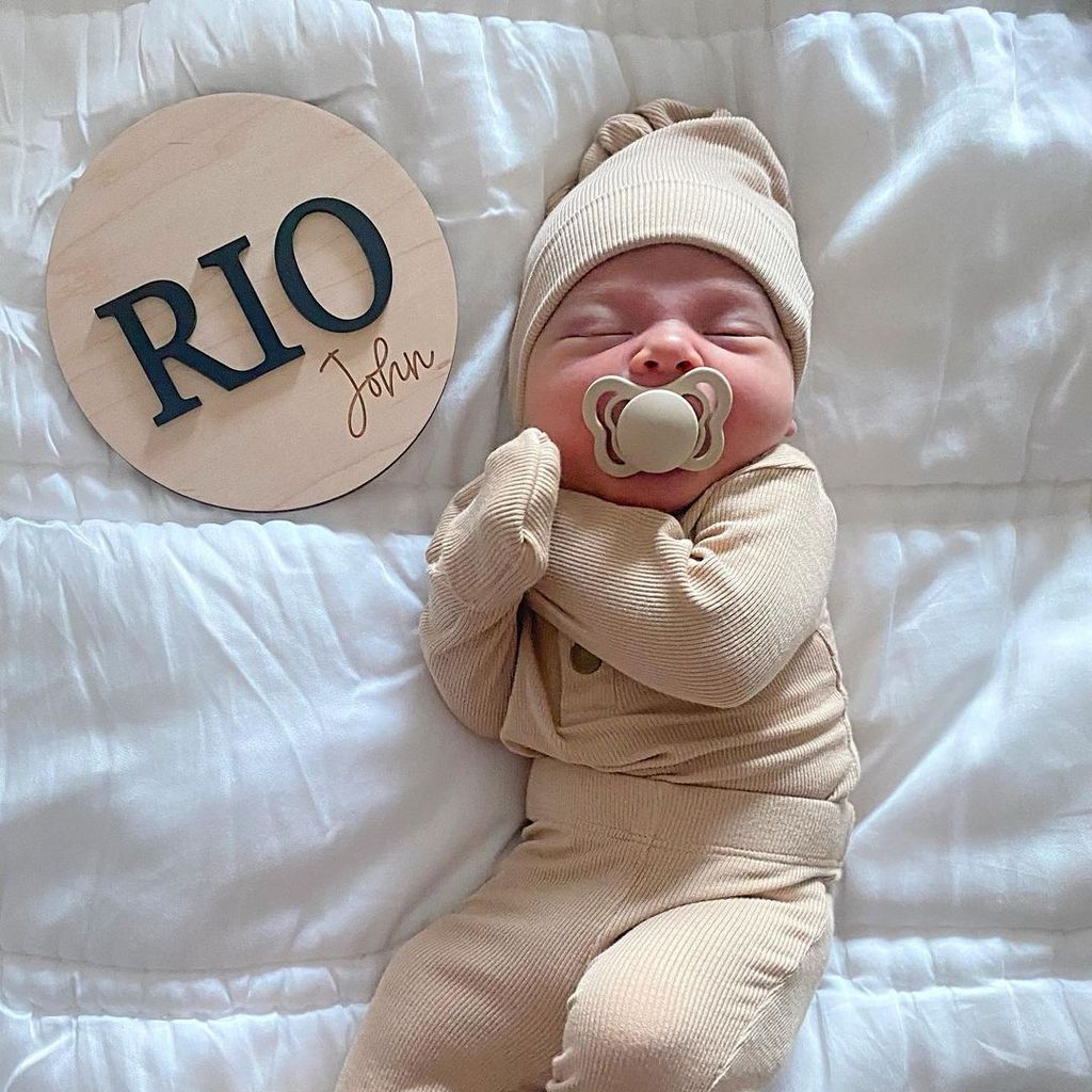 Peta Murgatroyds Sohn Rio