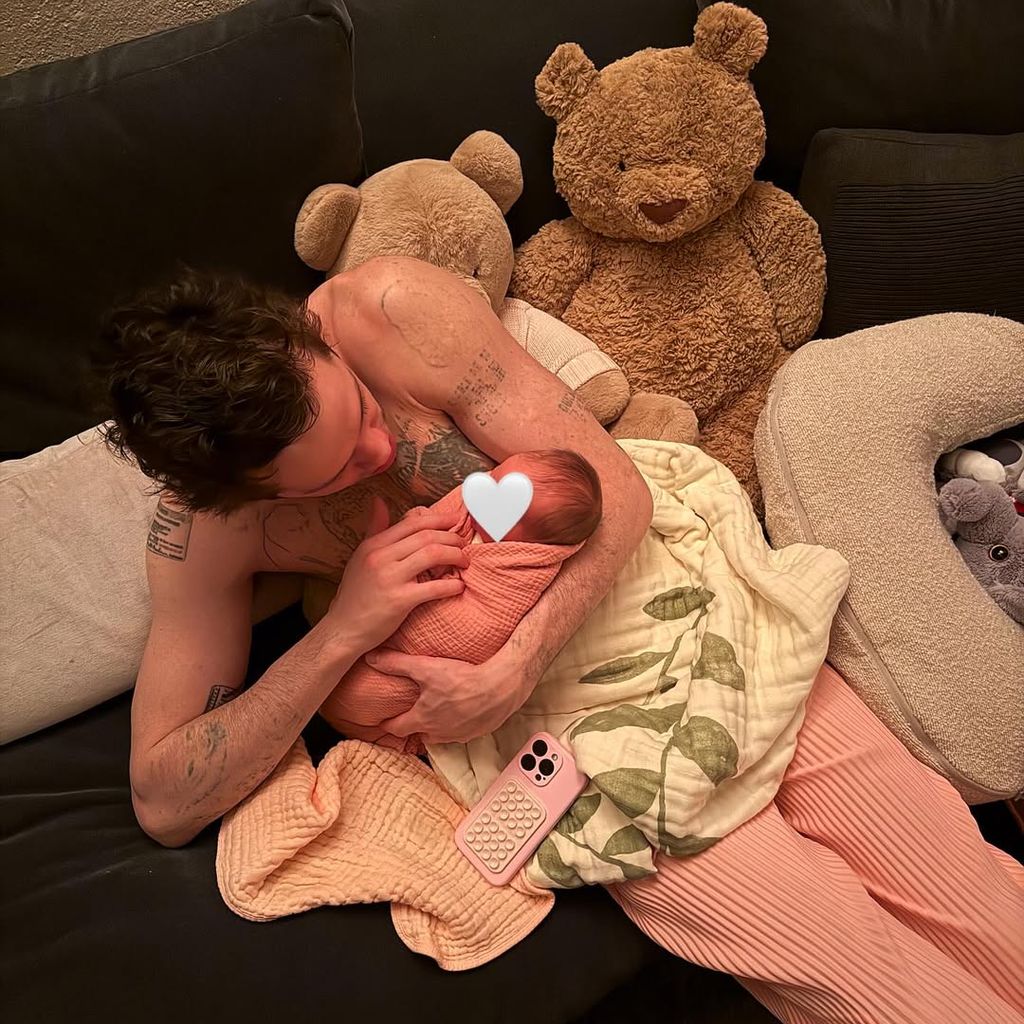 Pete Davidson mit seiner Tochter