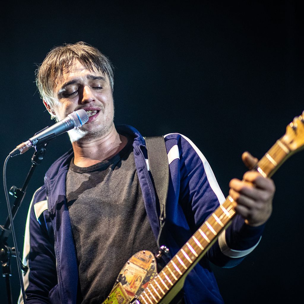 Pete Doherty bei einem Konzert in Berlin