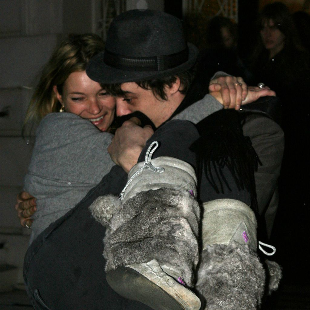 Kate Moss und Pete Doherty in London, 2007