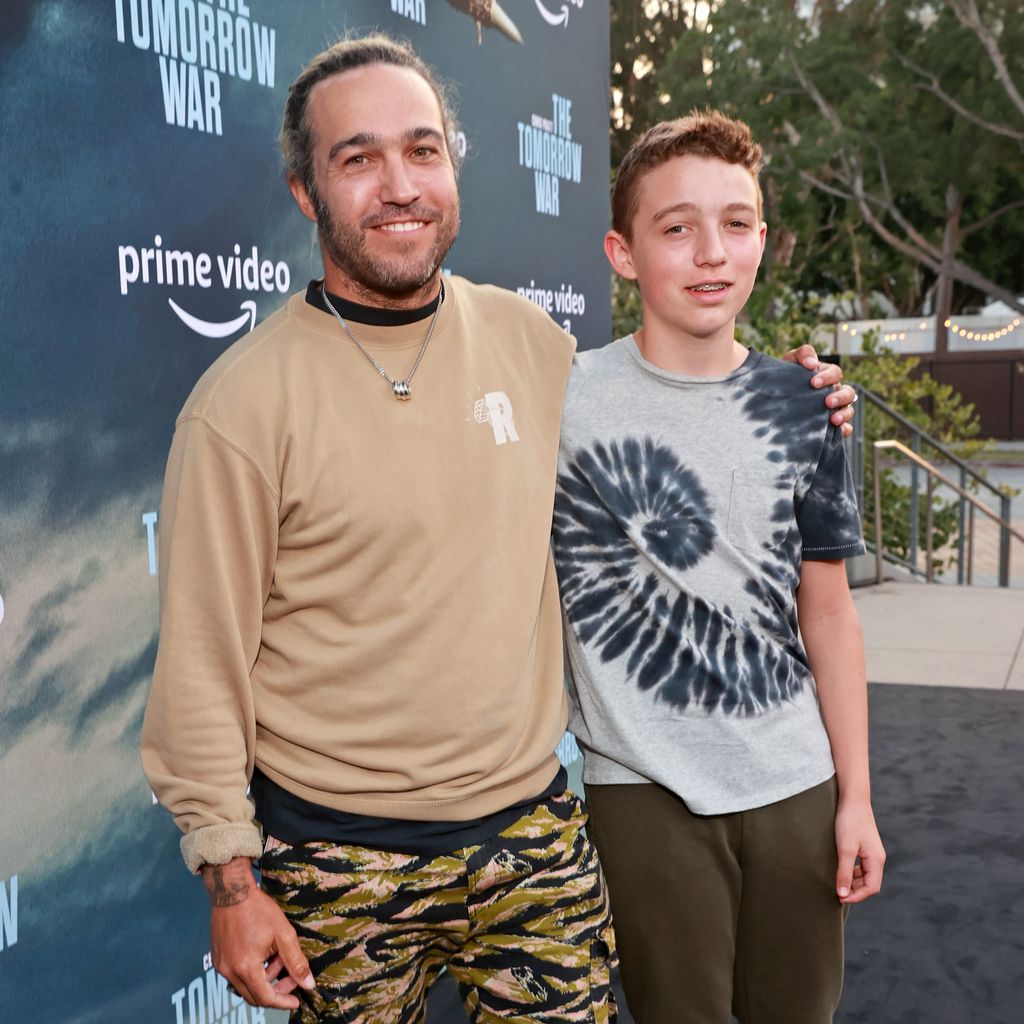 Pete Wentz mit seinem Sohn Bronx Mowgli Wentz im Juni 2021