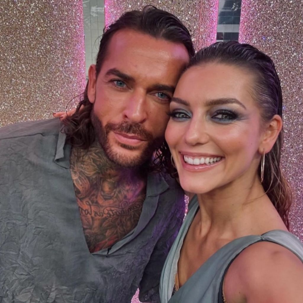 Pete Wicks und seine Strictly Come Dancing-Tanzpartnerin Jowita Przystal im November 2024