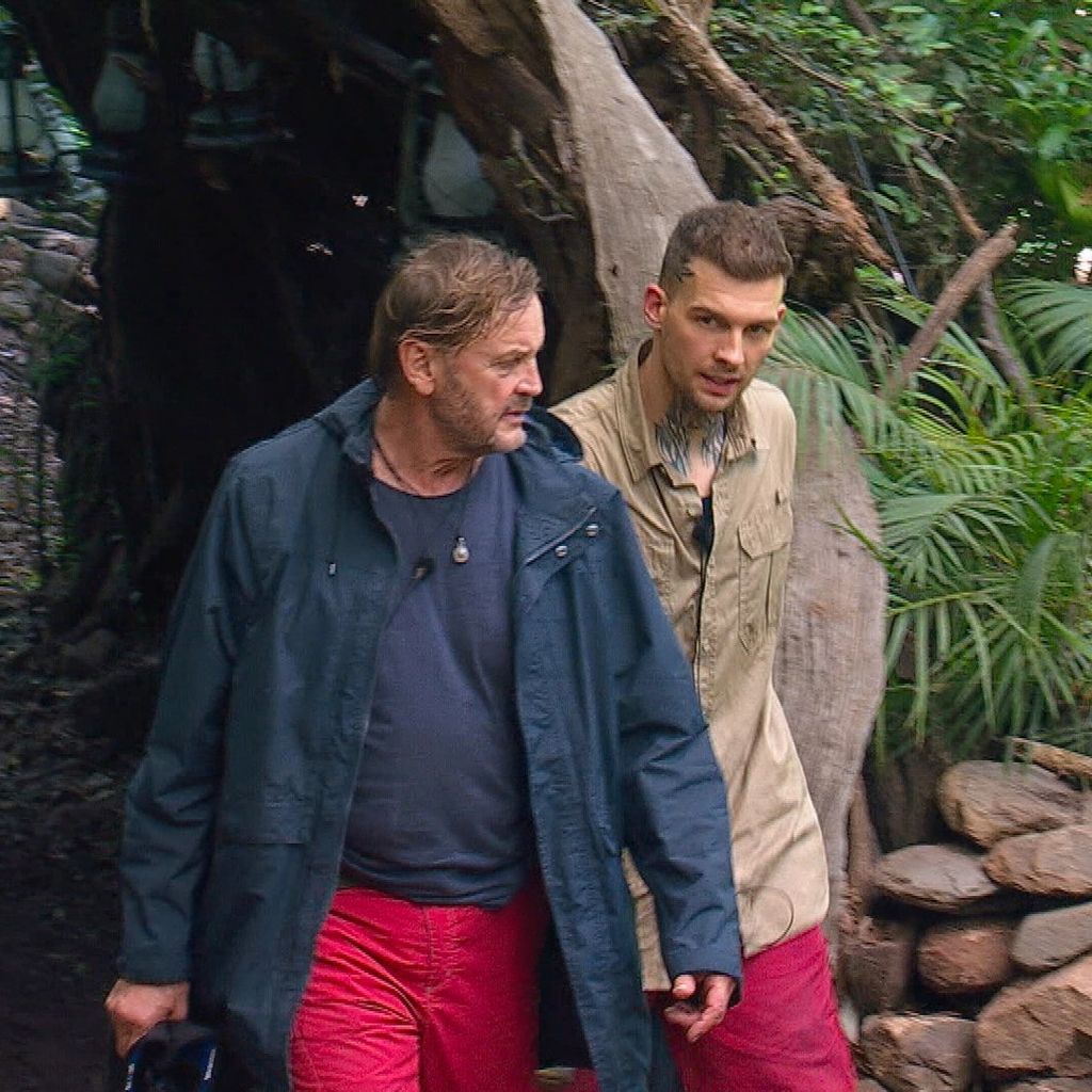 Peter Althof und Eric Stehfest im Dschungelcamp