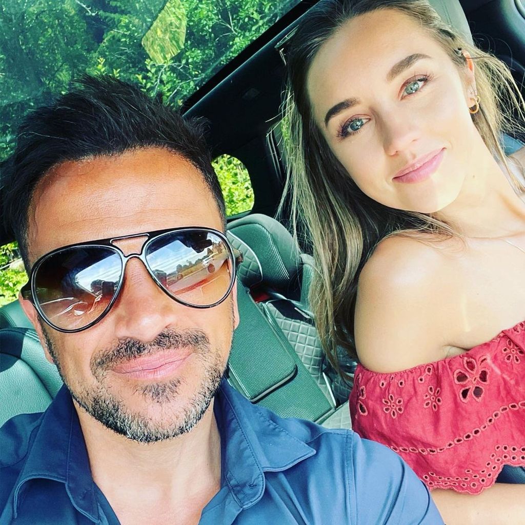 Peter Andre mit seiner Frau Emily