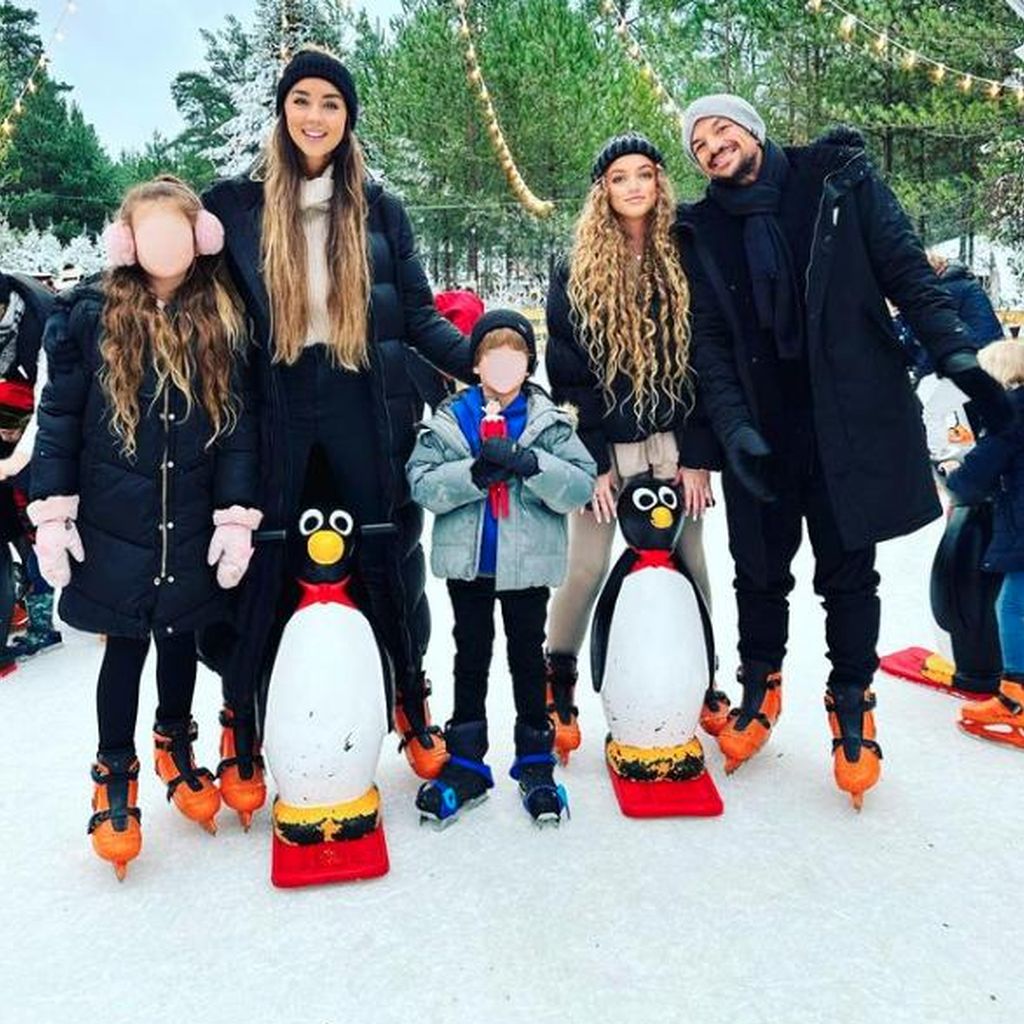 Peter Andre mit seiner Familie beim Familienausflug, Dezember 2022