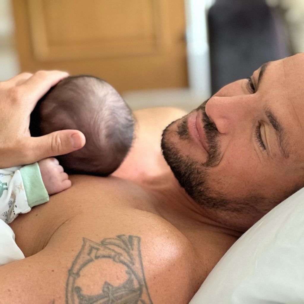 Peter Andre und seine Tochter Arabella