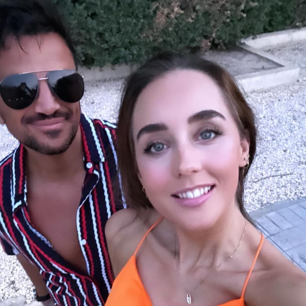Peter Andre und Emily MacDonagh, 2023