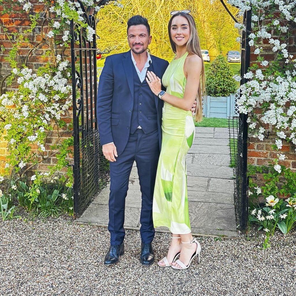 Peter Andre und Emily MacDonagh, April 2025