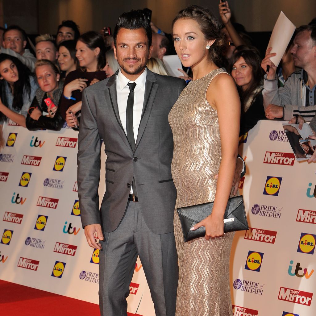Peter Andre mit Emily MacDonagh, im Oktober 2013