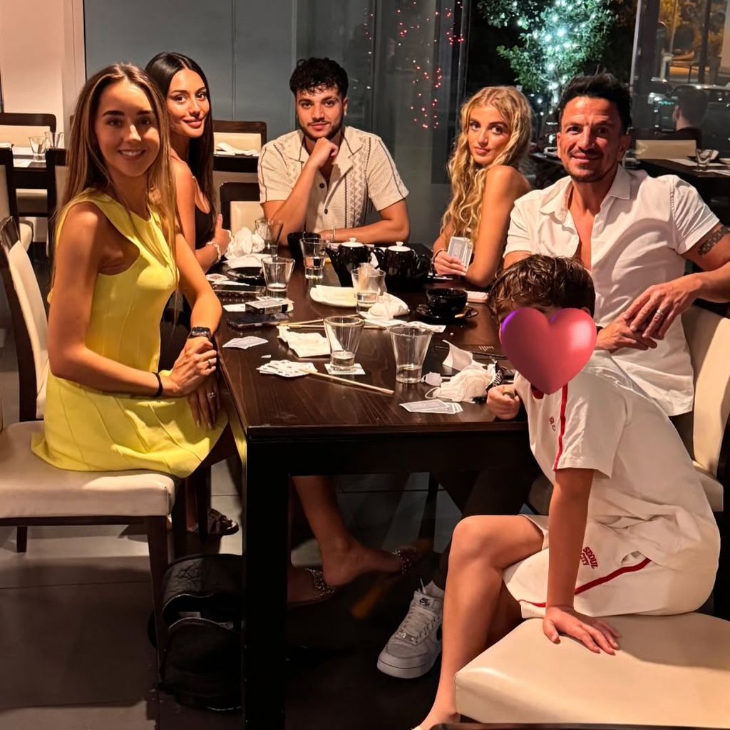 Peter André und Familie im Urlaub auf Zypern