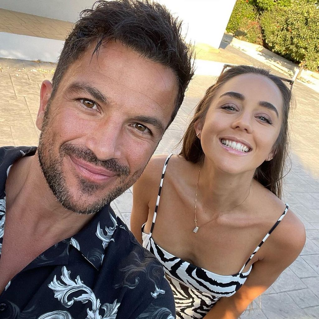 Peter Andre mit seiner Frau Emily