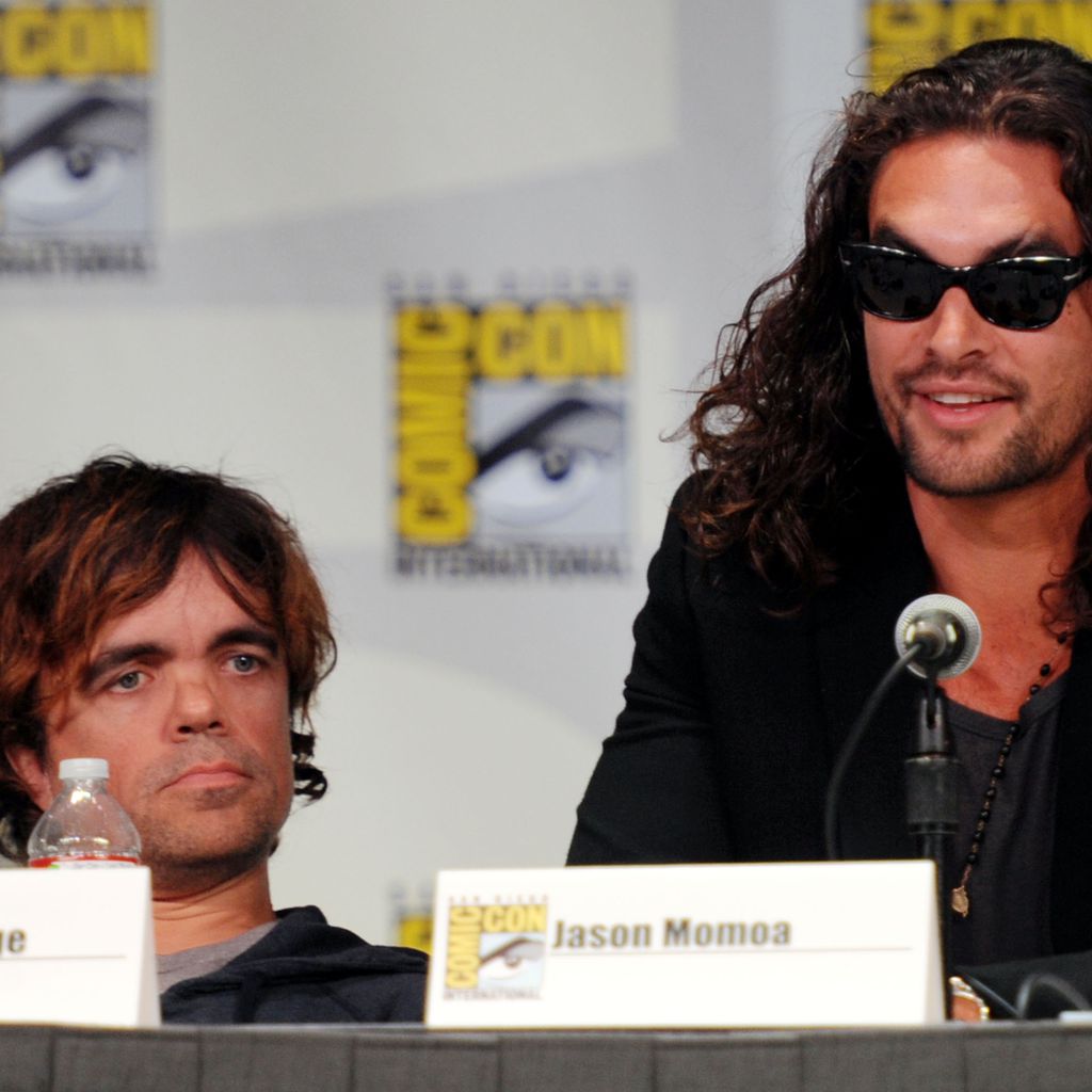 Peter Dinklage und Jason Momoa, Juli 2011