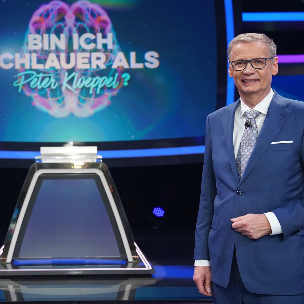 Peter Kloeppel und Günther Jauch bei "Bin ich schlauer als Peter Kloeppel?" 2021