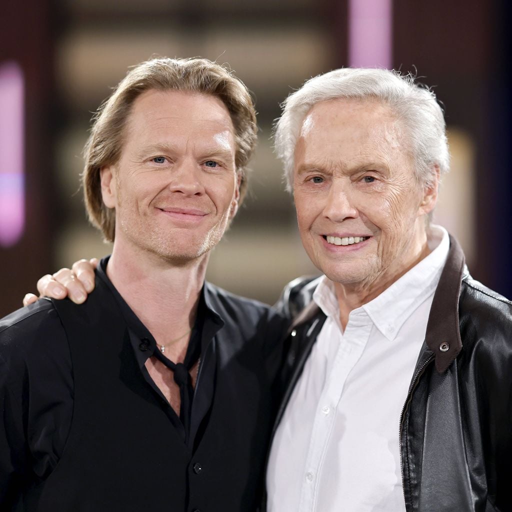 Peter Kraus mit seinem Sohn Mike Kraus, Februar 2026