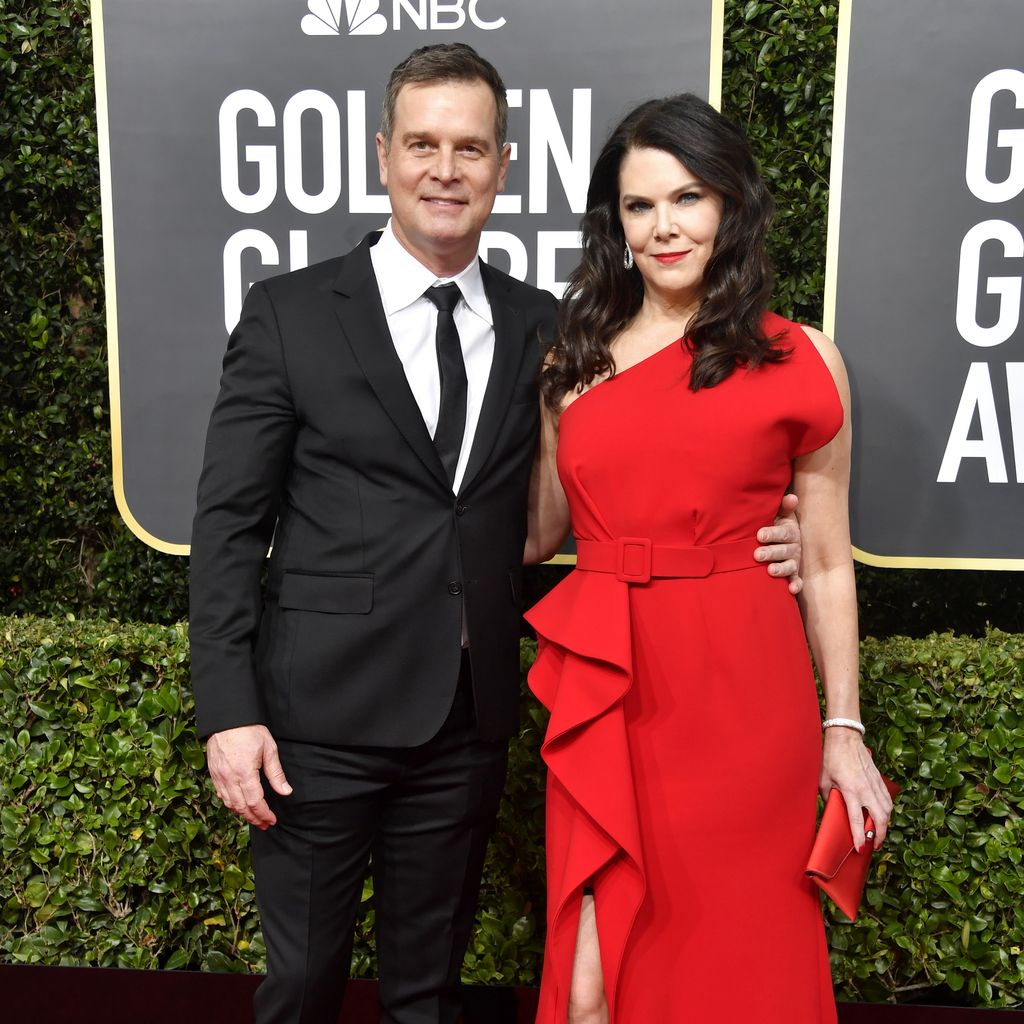 Peter Krause und Lauren Graham im Januar 2020