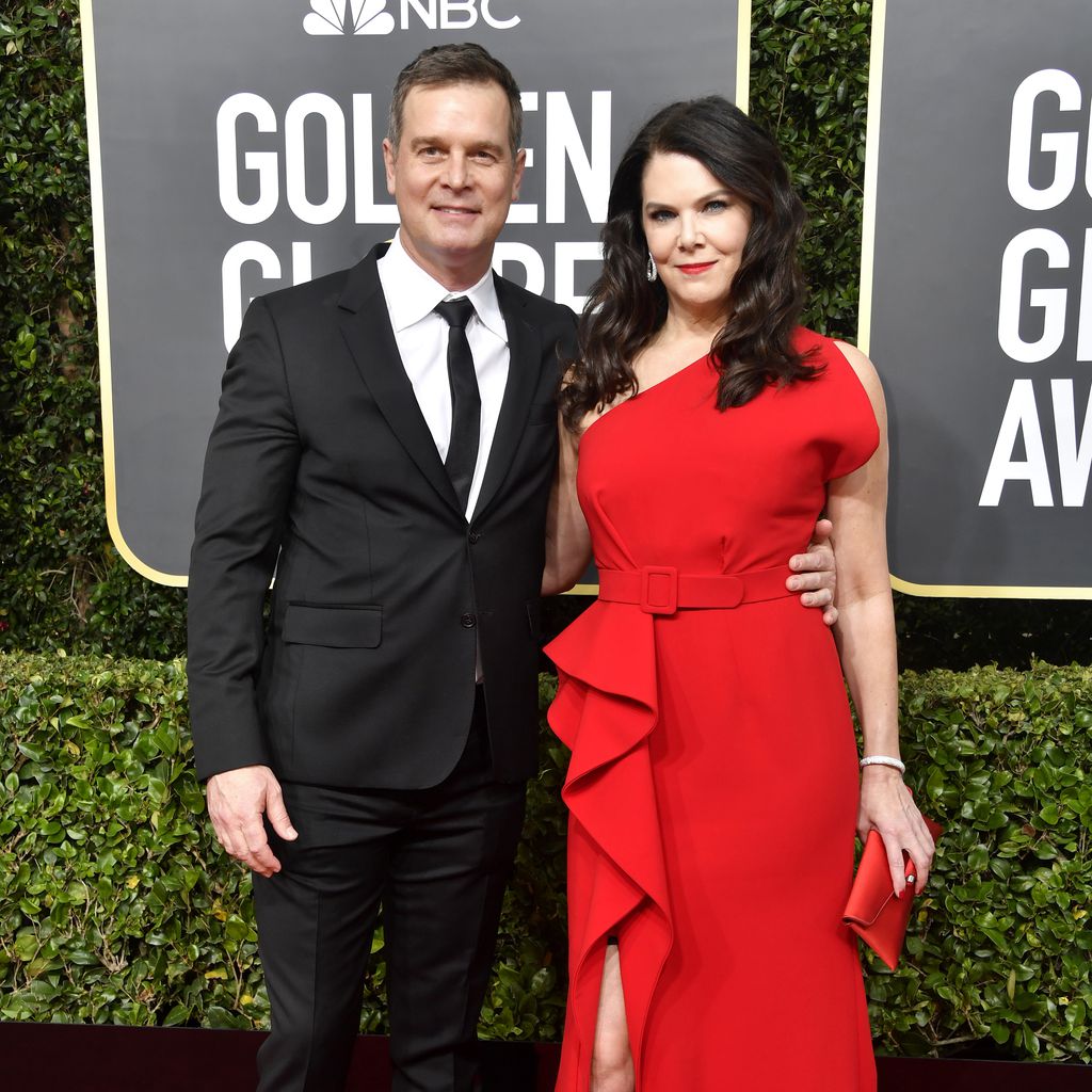 Peter Krause und Lauren Graham bei den Golden Globes 2020