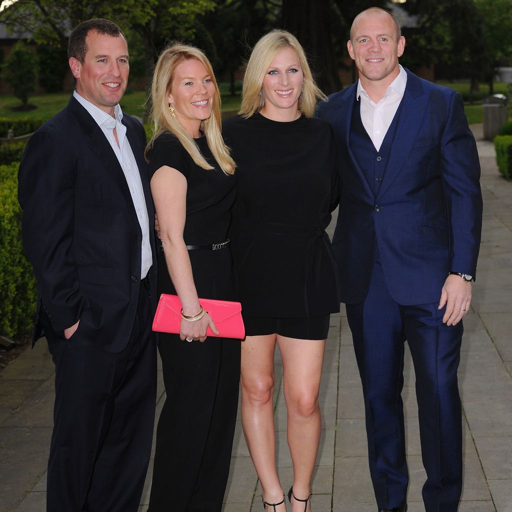 Peter Phillips, Autumn Phillips, Zara Phillips und Mike Tindall im Mai 2015