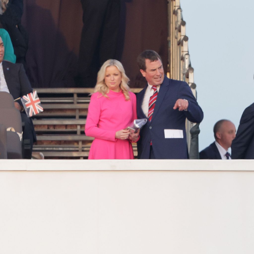 Peter Phillips und Lindsay Wallace, 2023