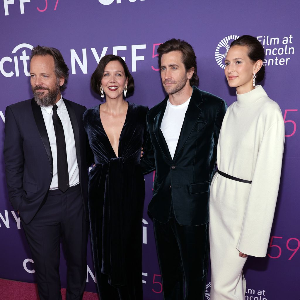 Peter Sarsgaard, Maggie Gyllenhaal, Jake Gyllenhaal und Jeanne Cadieu, September 2021
