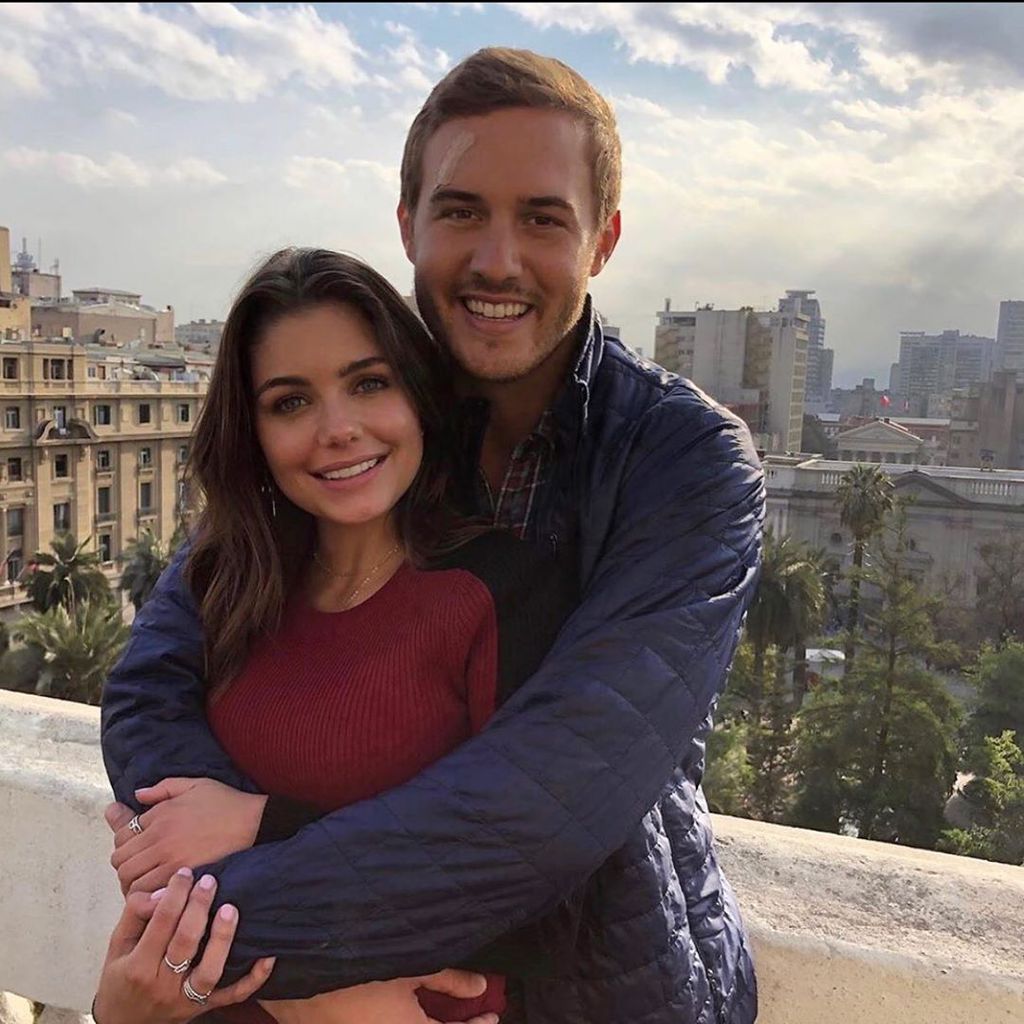 Hannah Ann Sluss und Peter Weber