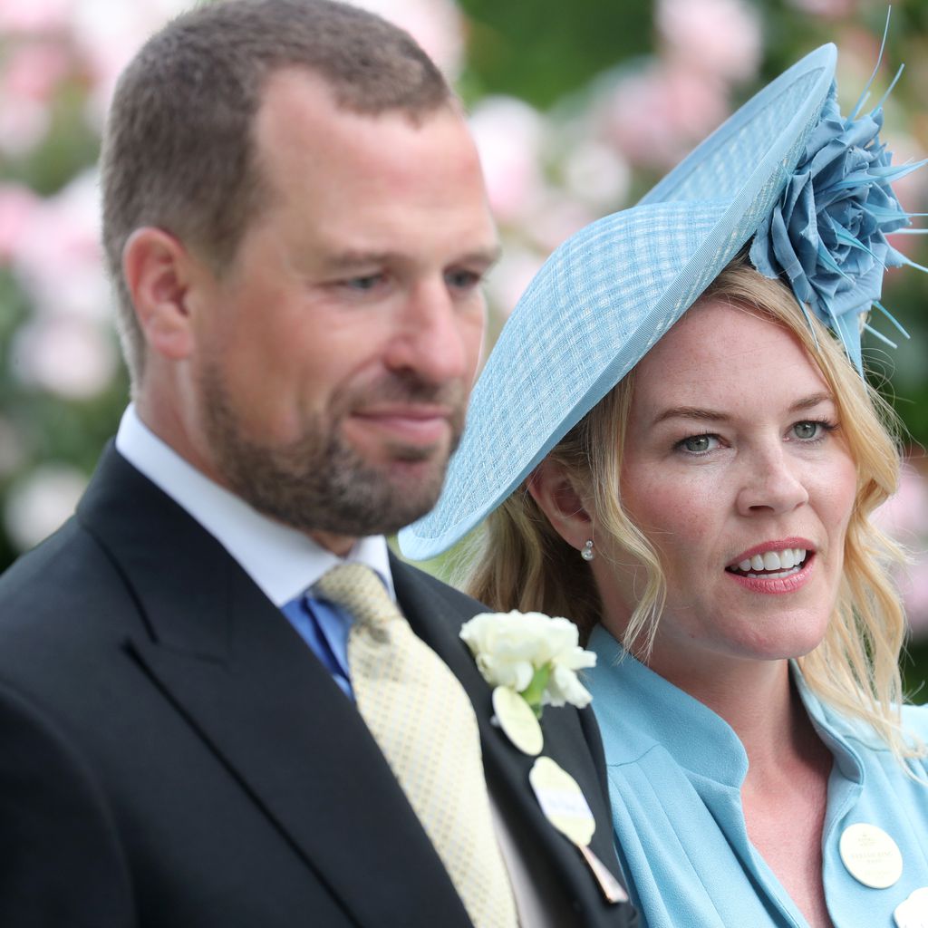 Peter und Autumn Phillips, 2019 in Ascot