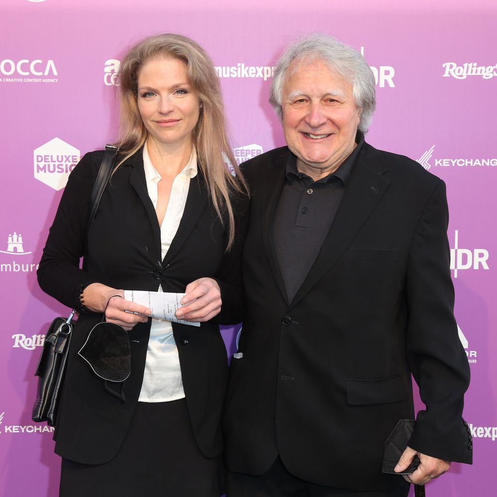 Peter Urban mit seiner Frau im Jahr 2021