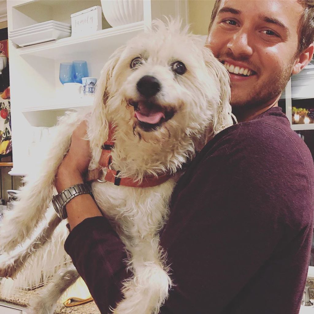 Peter Weber mit seinem Hund