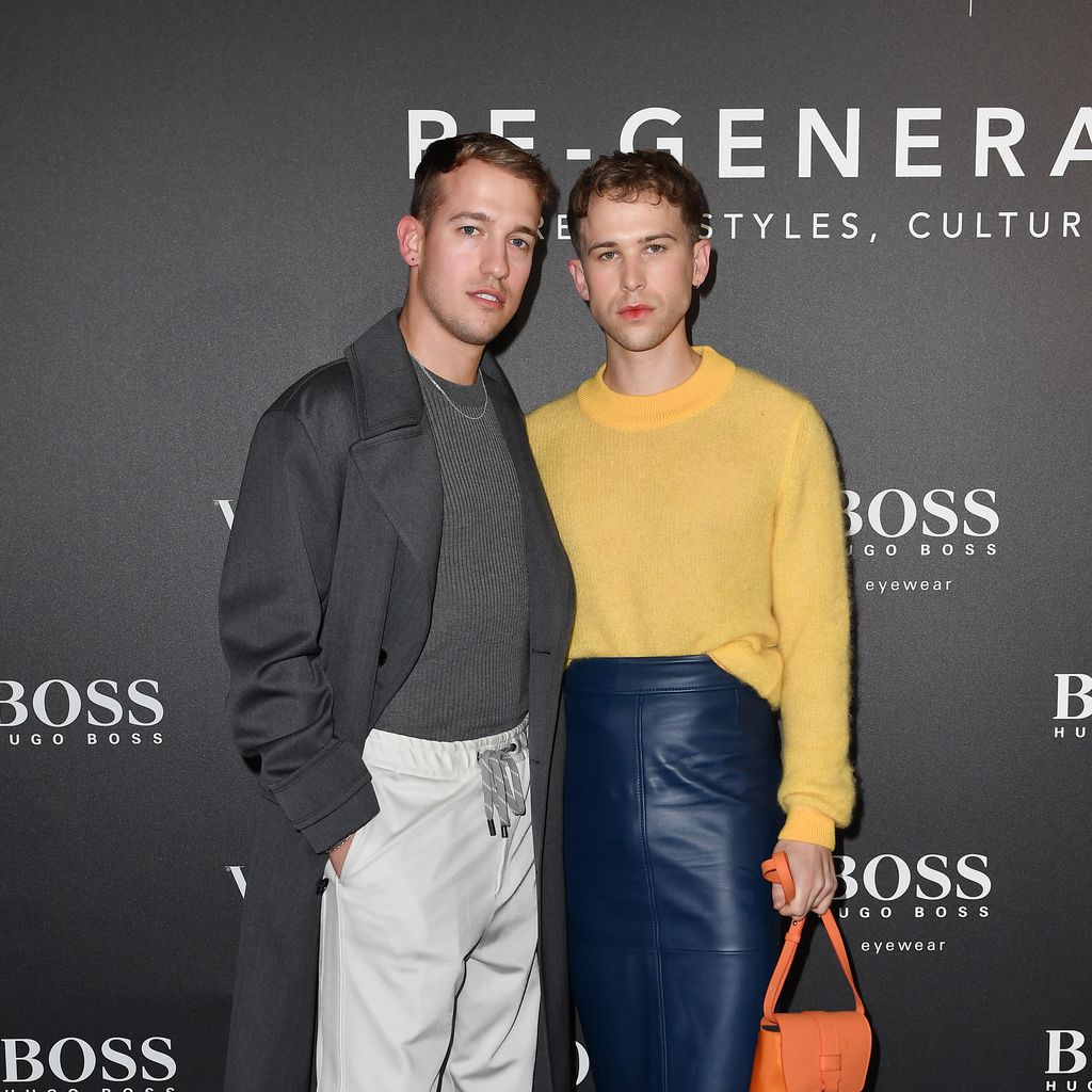 Peter Zurkuhlen und Tommy Dorfman im Februar 2020 in Mailand