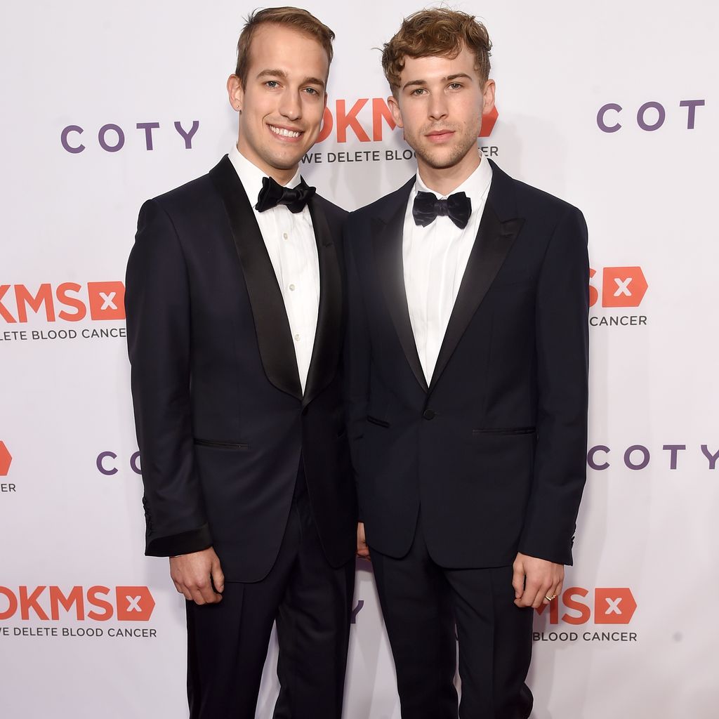 Peter Zurkuhlen und Tommy Dorfman im April 2017 in New York City