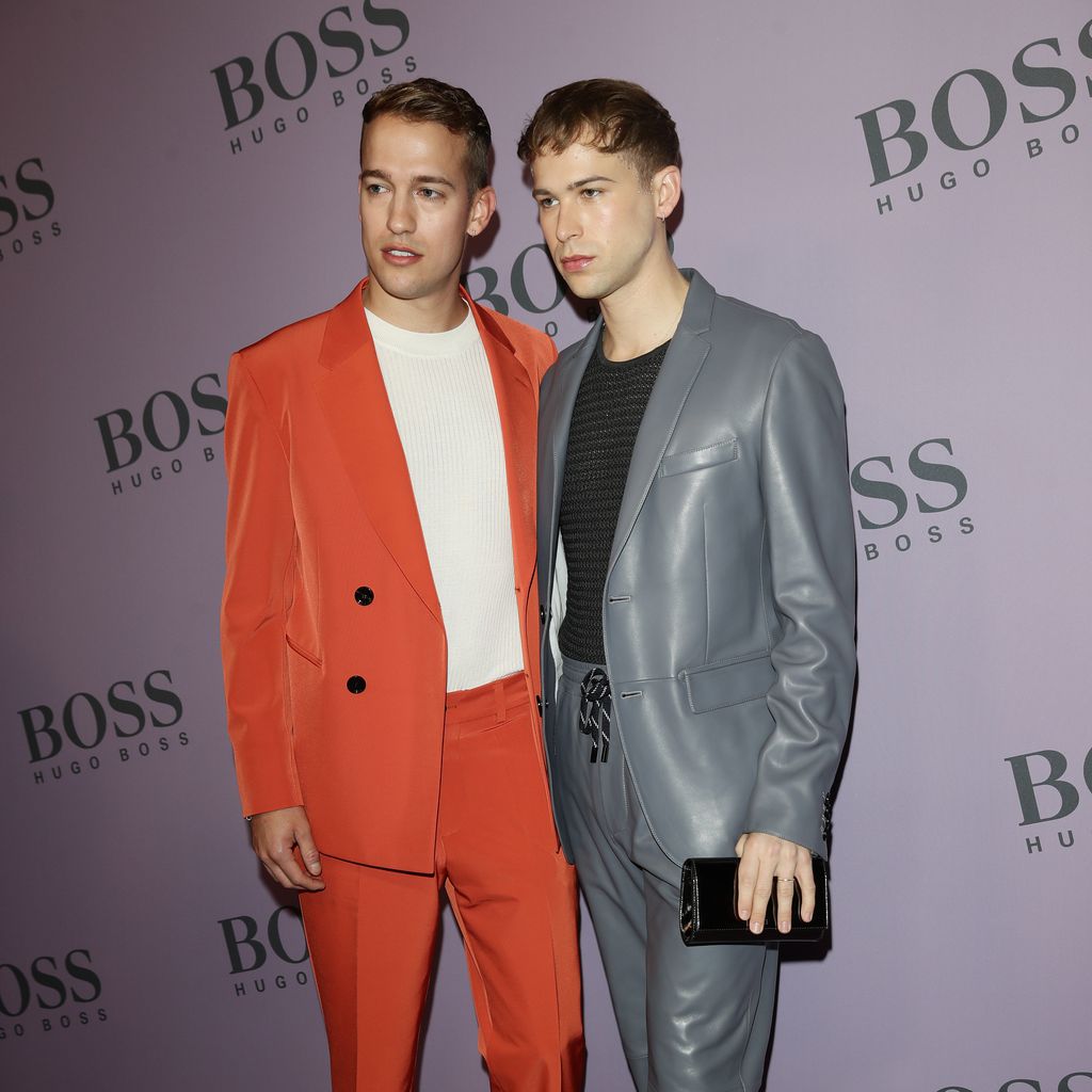 Peter Zurkuhlen und Tommy Dorfman im Februar 2020 in Mailand