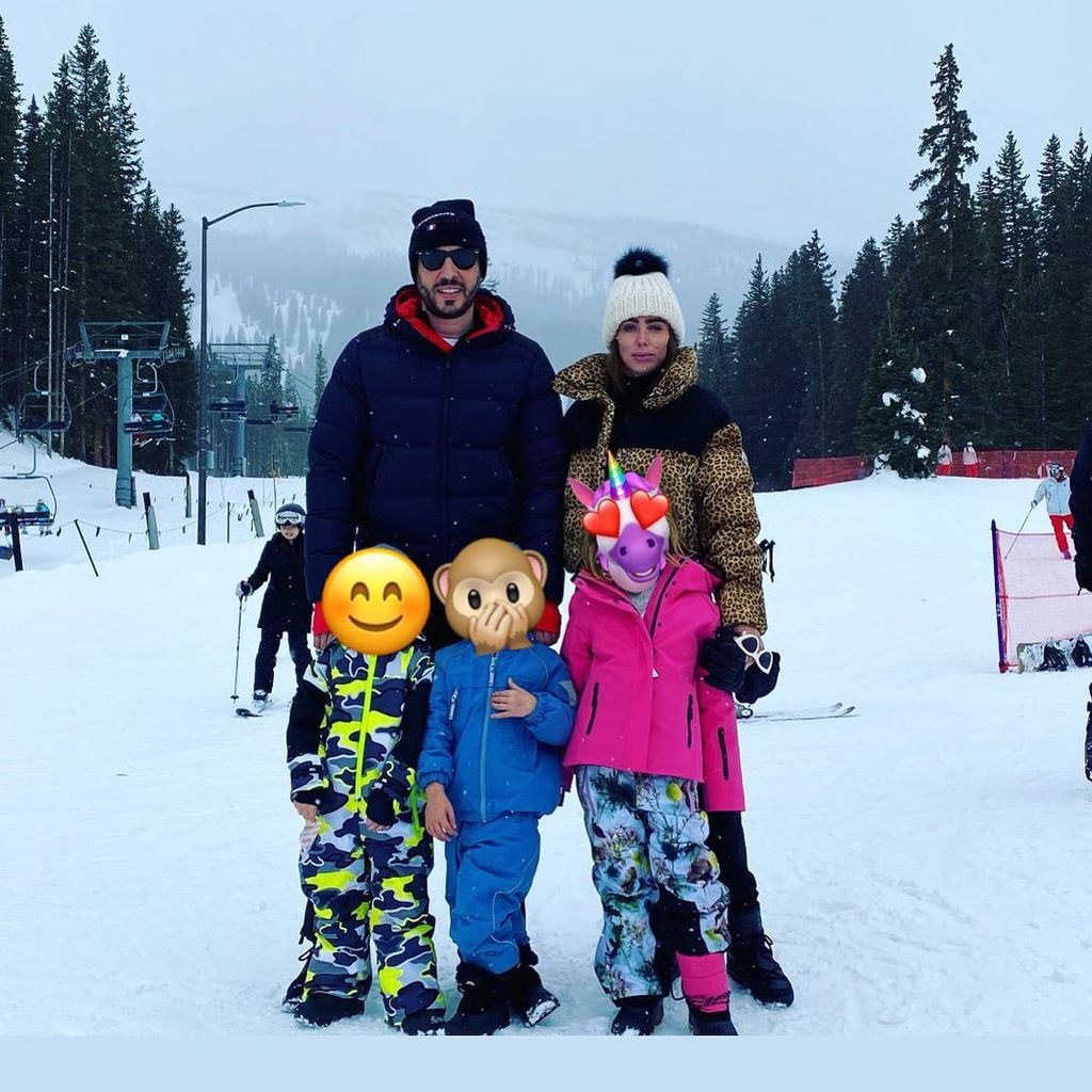 Petra Ecclestone mit ihrem jetzigen Verlobten Sam Palmer und ihren drei Kindern