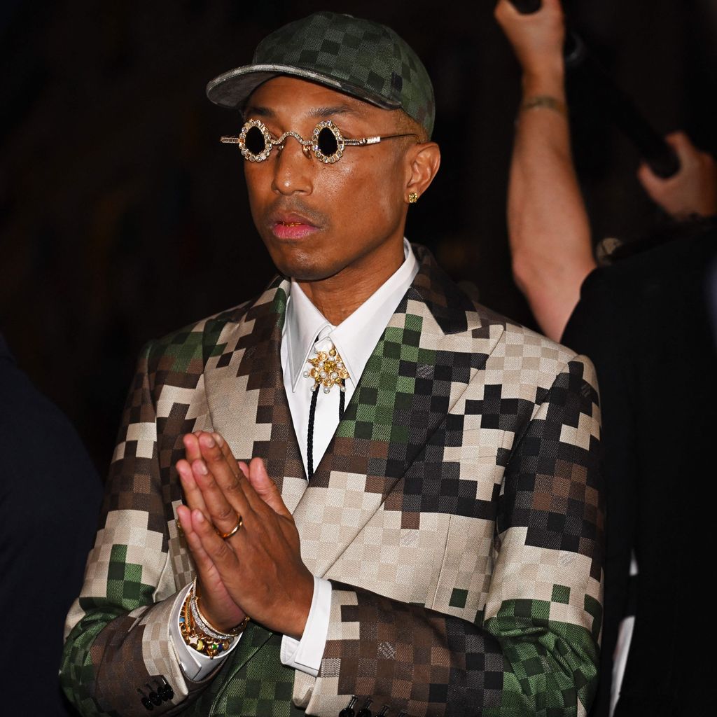 Pharrel Williams bei seinem Louis-Vuitton-Debüt auf der Pariser Fashion Week 2023