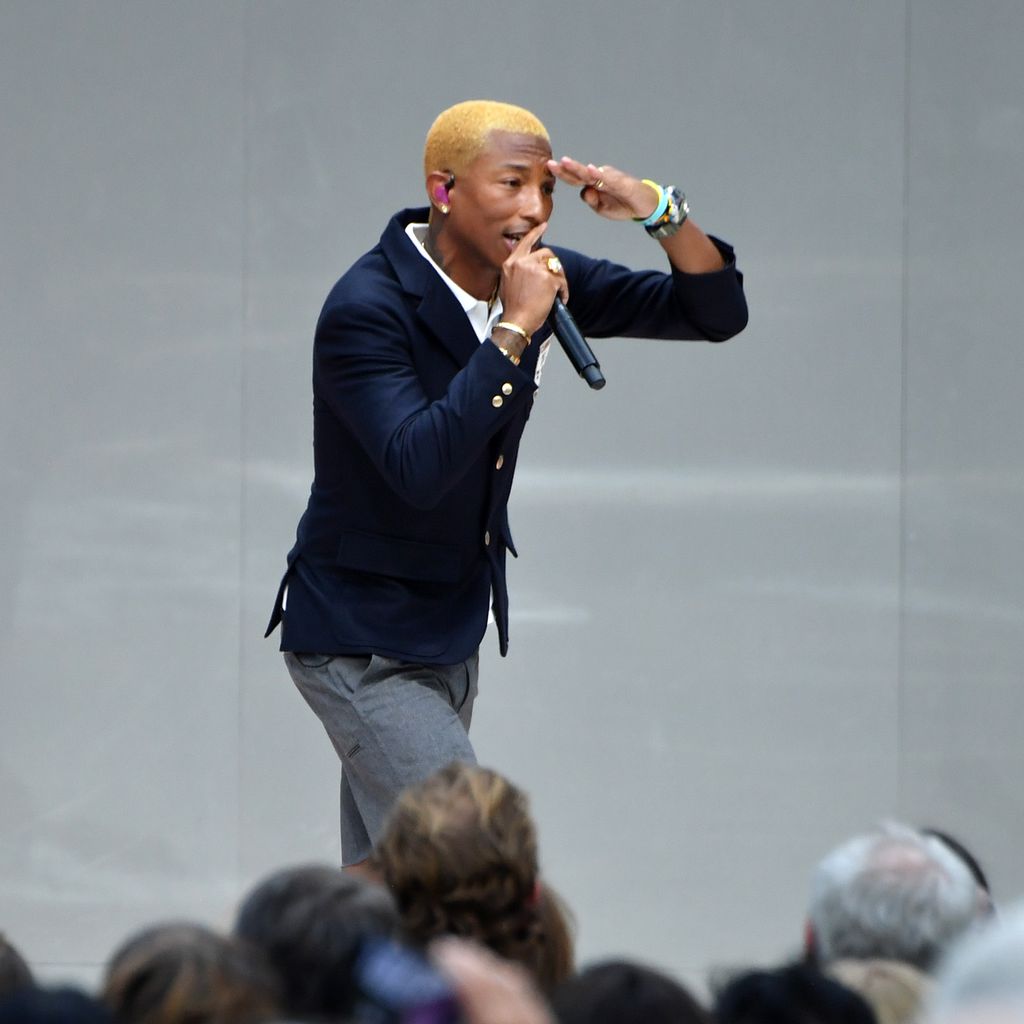 Pharrell Williams bei der "Karl For Ever"-Gedenkfeier zu Ehren von Karl Lagerfeld