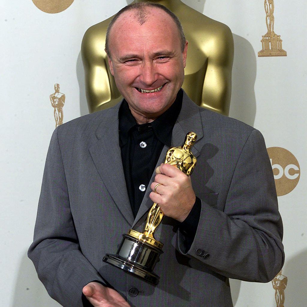 Phil Collins bei den Oscars in L.A. im März 2000
