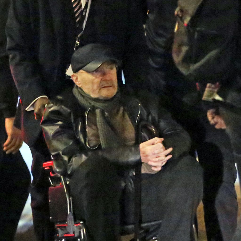 Phil Collins nach seinem Abschiedskonzert im März 2022