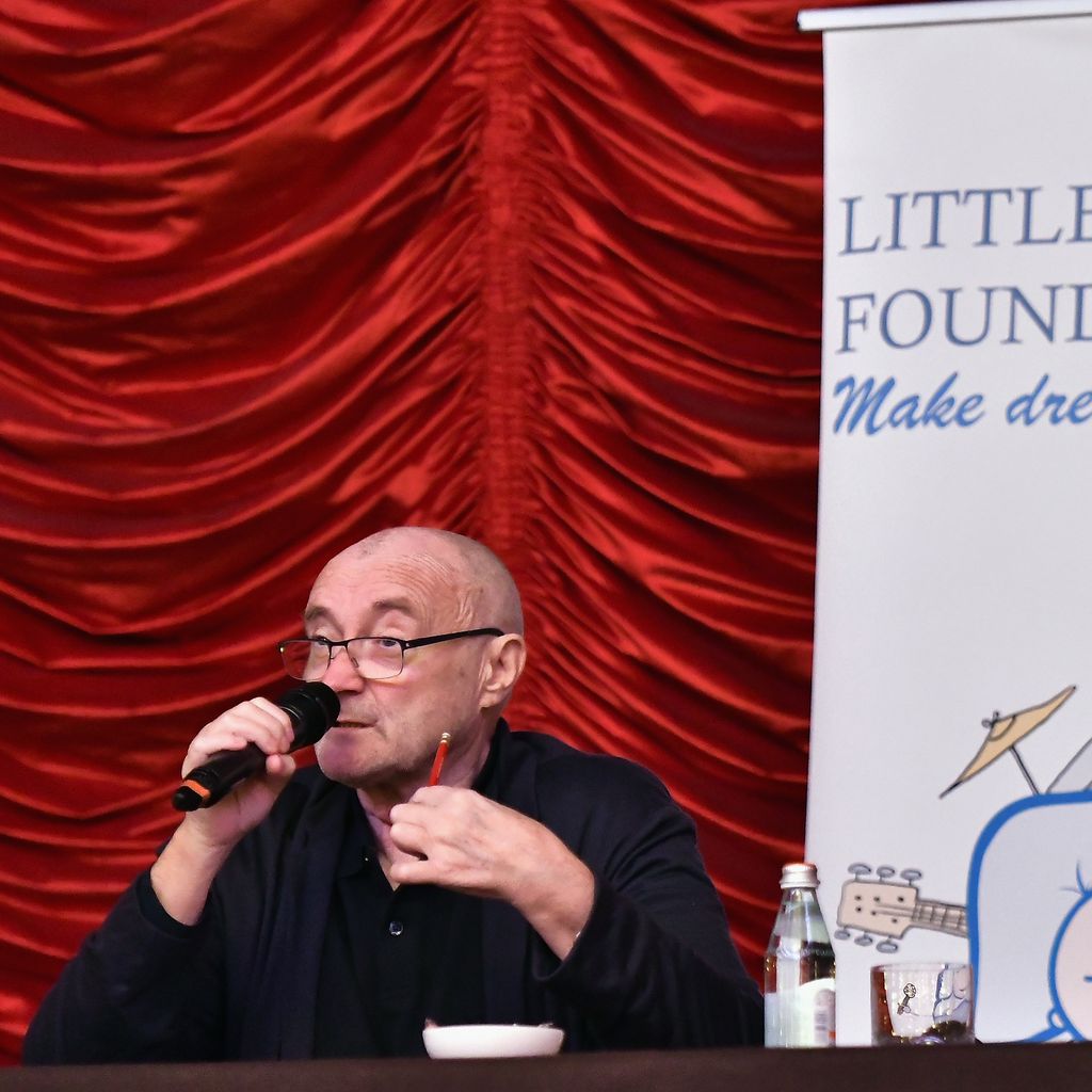 Phil Collins und Orianne Cevey